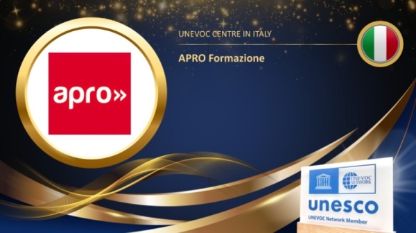Importante riconoscimento ottenuto da APRO Formazione dall’UNESCO, l’Organizzazione delle Nazioni Unite per l’Educazione, la Scienza e la Cultura